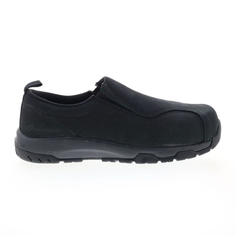Nautilus Mens Slip-On Composite Toe ESD Black Shoes (NWT)